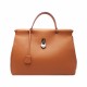Leather Bag with Heart Padlock -Made in Italy-