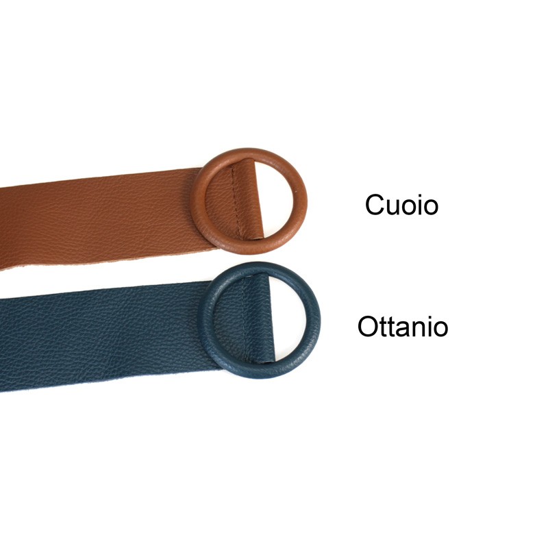 Cintura Donna Elegante in Vera Pelle -Made in Italy-