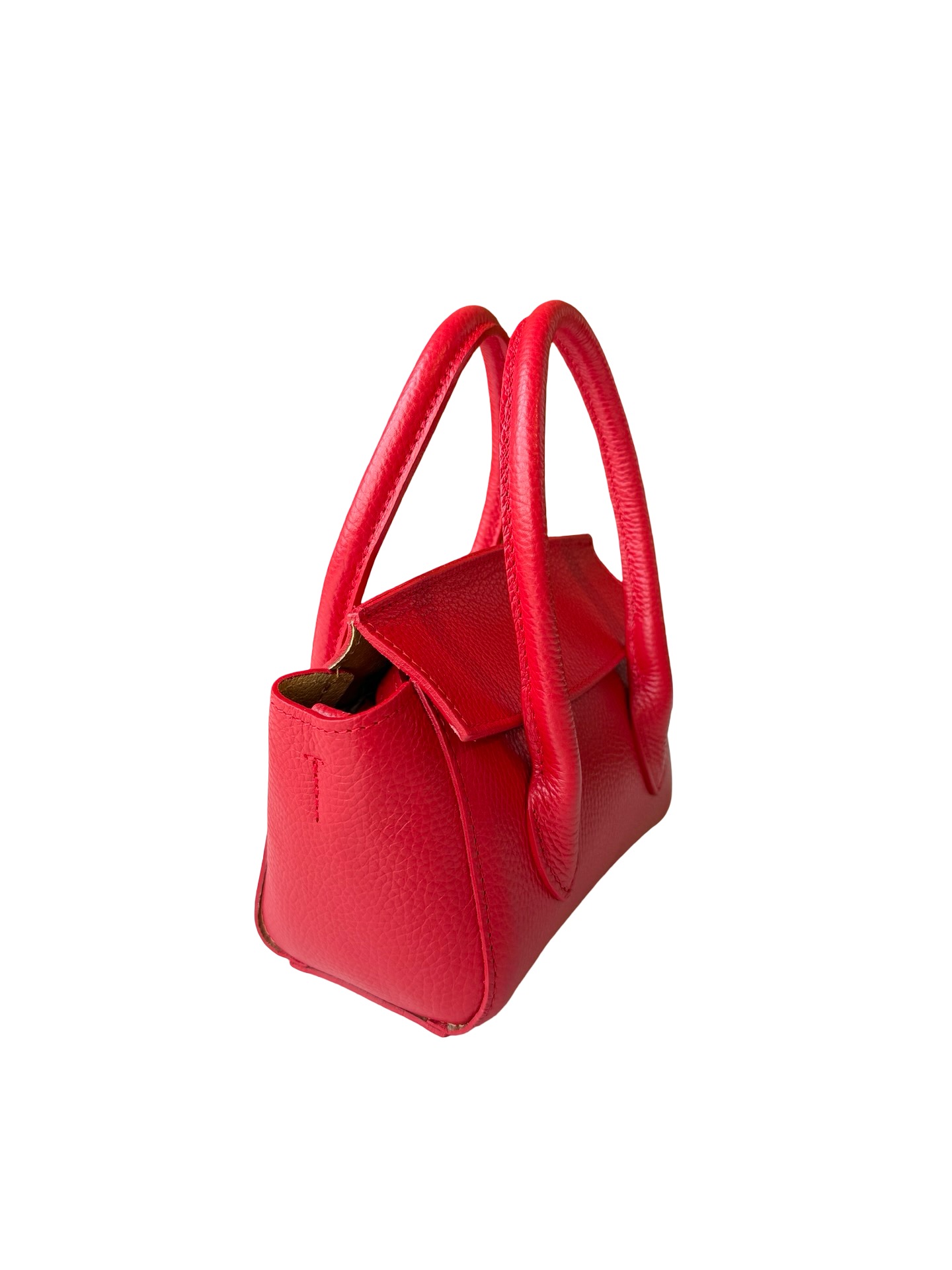 Mini Borsa a Mano in Vera Pelle Made in Italy