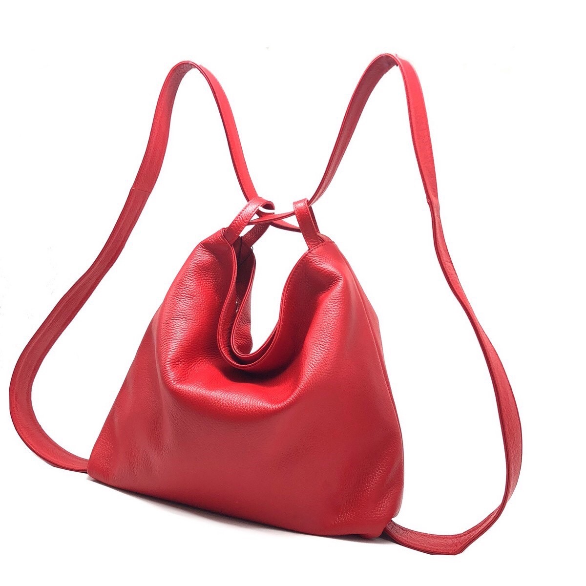 Leather Bag / Backpack -Made in Italy- Leather Bag / Backpack -Made in Italy-