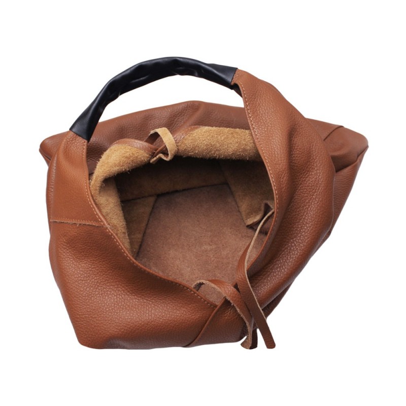 Leather Sack Bag -Made in Italy-