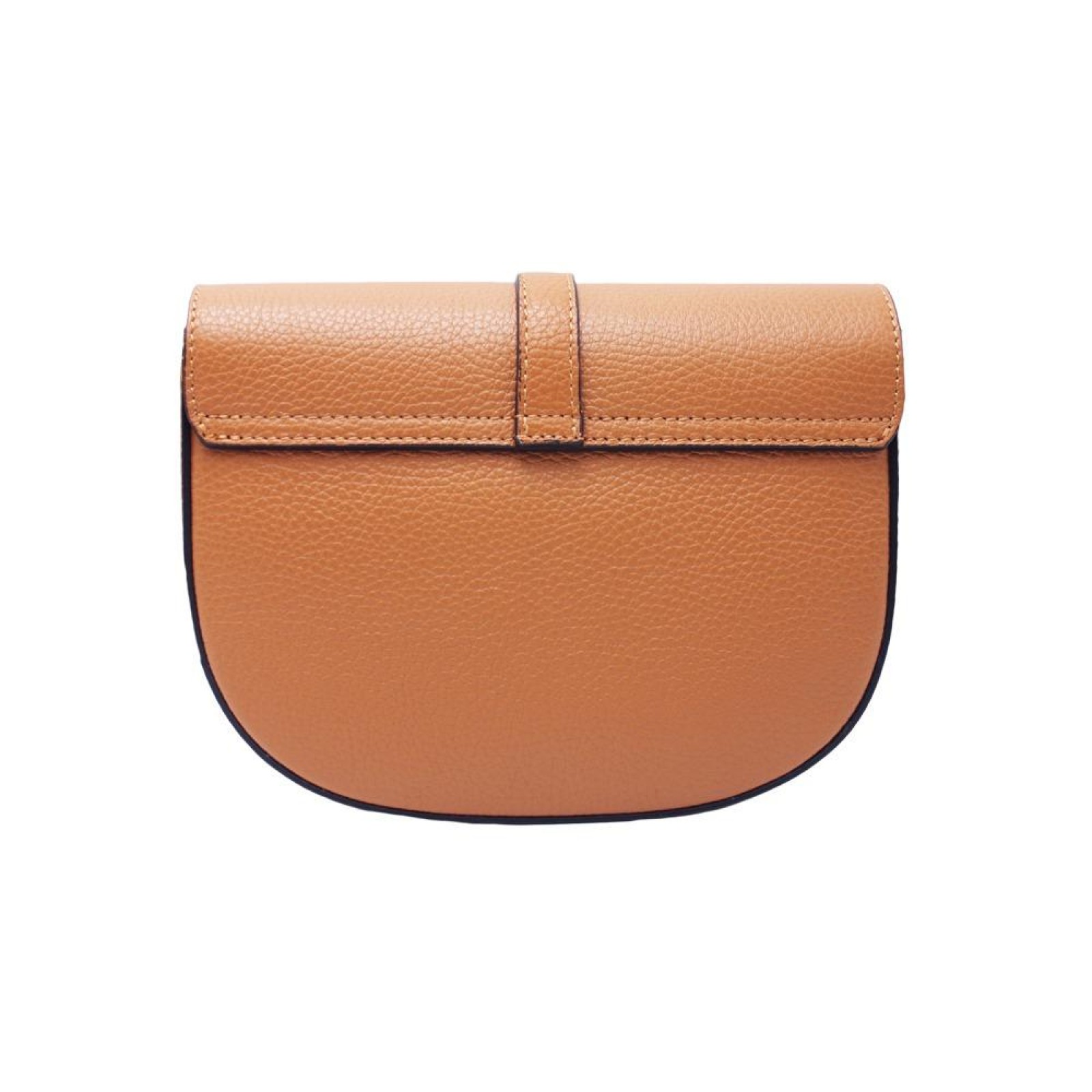 Borsa A Mezzaluna Lucida In Pelle PU Vegana - Tracolla Regolabile, Chiusura Zip, Elegante E Versatile (Rosso)