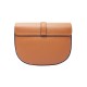 Leather Crescent Crossbody Bag -Made in Italy-