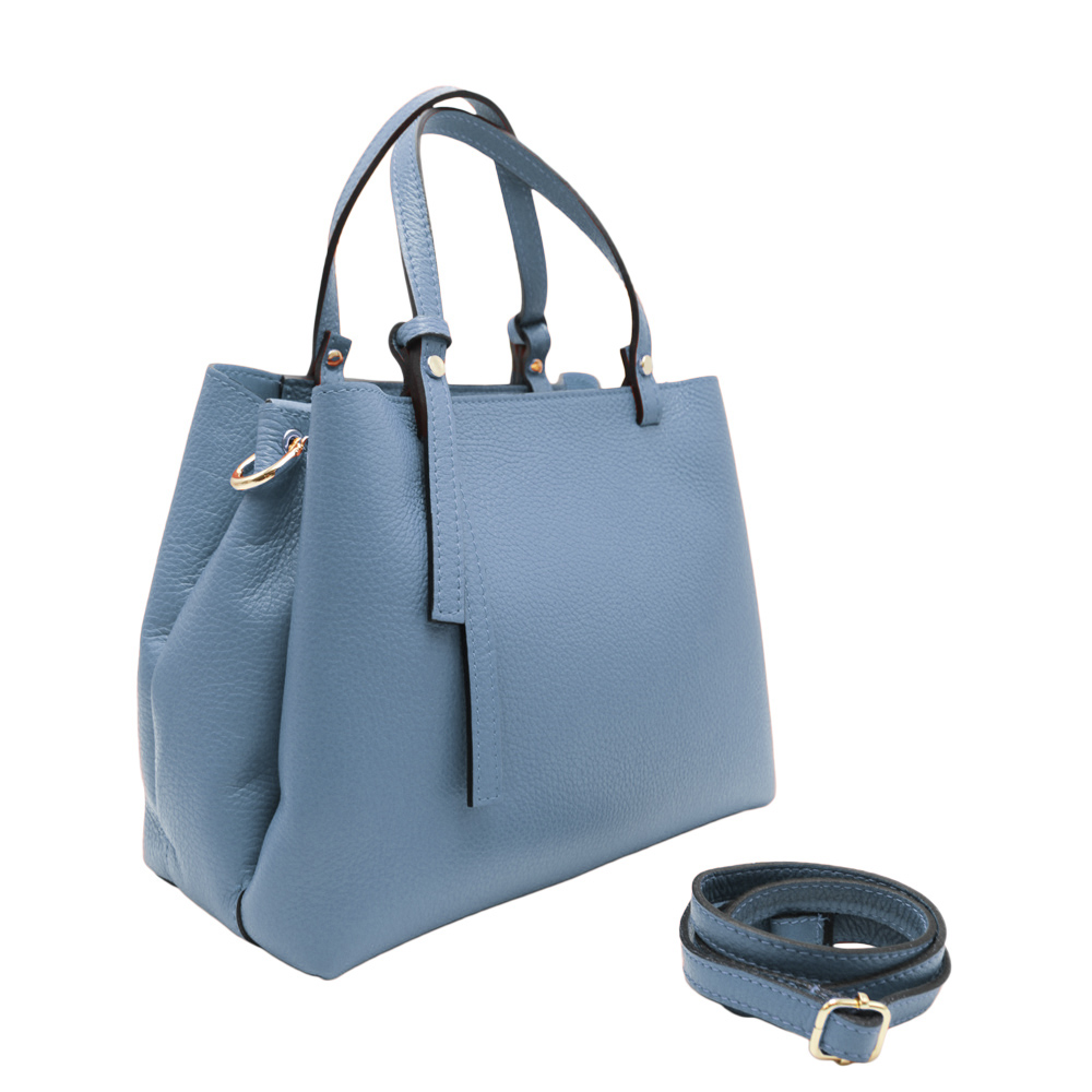 Leather Handbag -Made in Italy- Leather Handbag -Made in Italy-