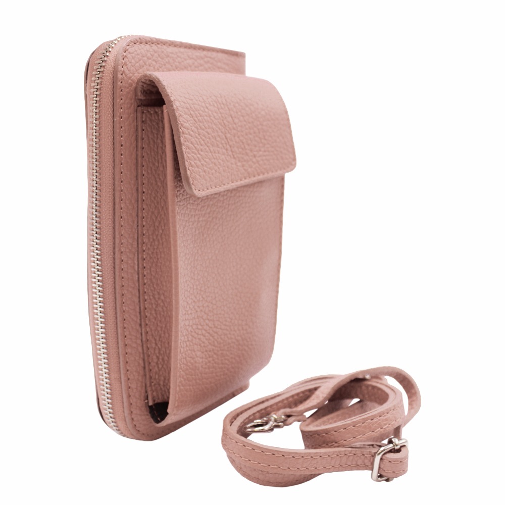 Wallet and 2 in 1 Mobile Phone Holder -Made in Italy- Wallet and 2 in 1 Mobile Phone Holder -Made in Italy-