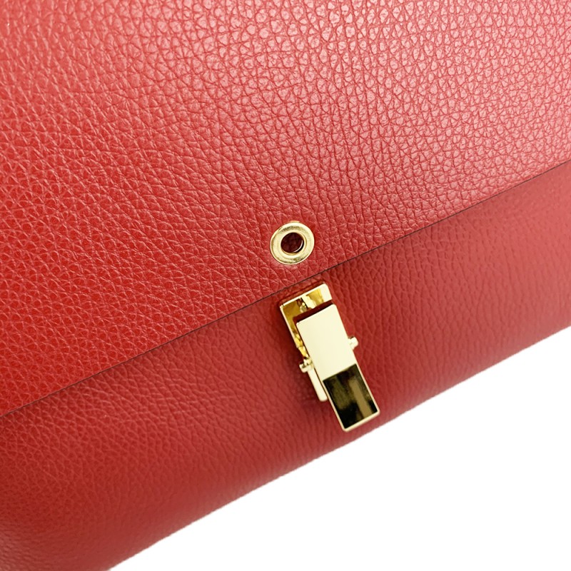 Elegant Leather Handbag -Made in Italy-