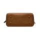 Leather Bag with Side Zippers -Made in Italy-