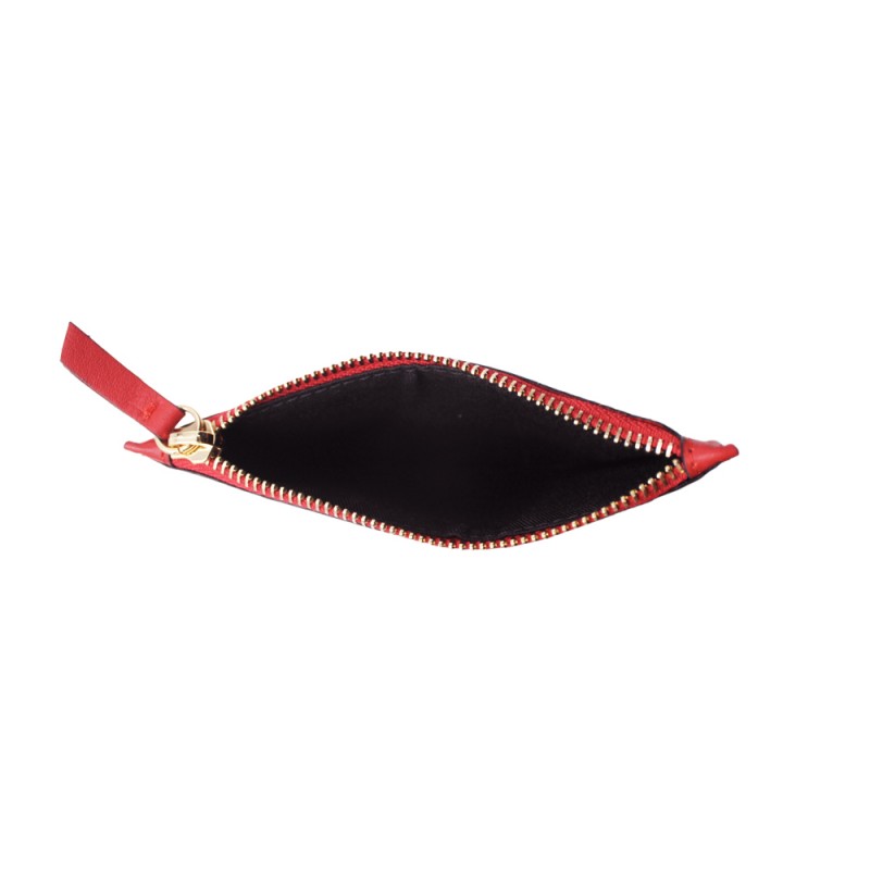 Leather Card Holder -Made in Italy-