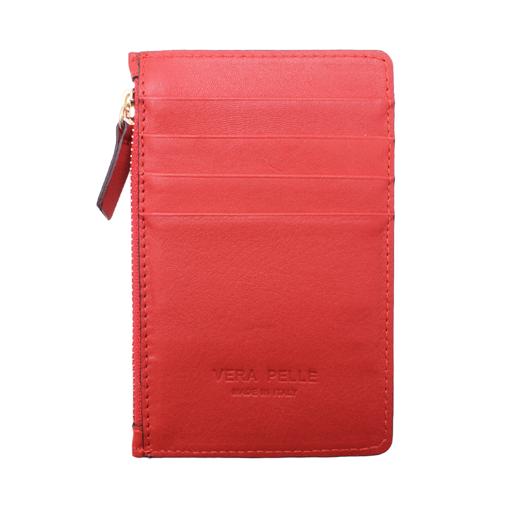 Leather Card Holder -Made in Italy- Leather Card Holder -Made in Italy-