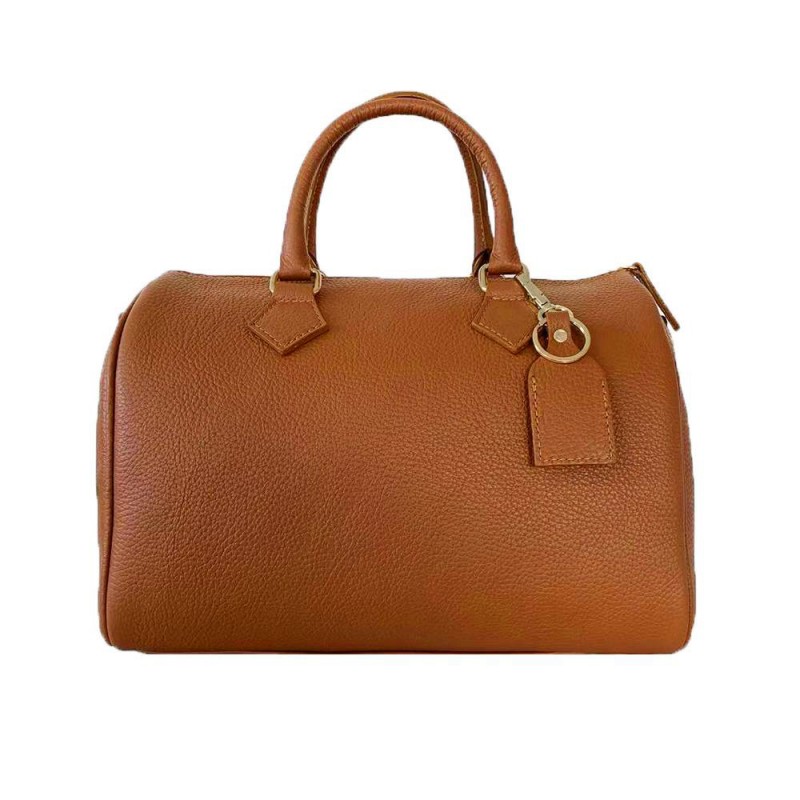 Leather Satchel Bag -Made in Italy-
