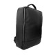 Leather Computer Laptop Backpack -Made in Italy-