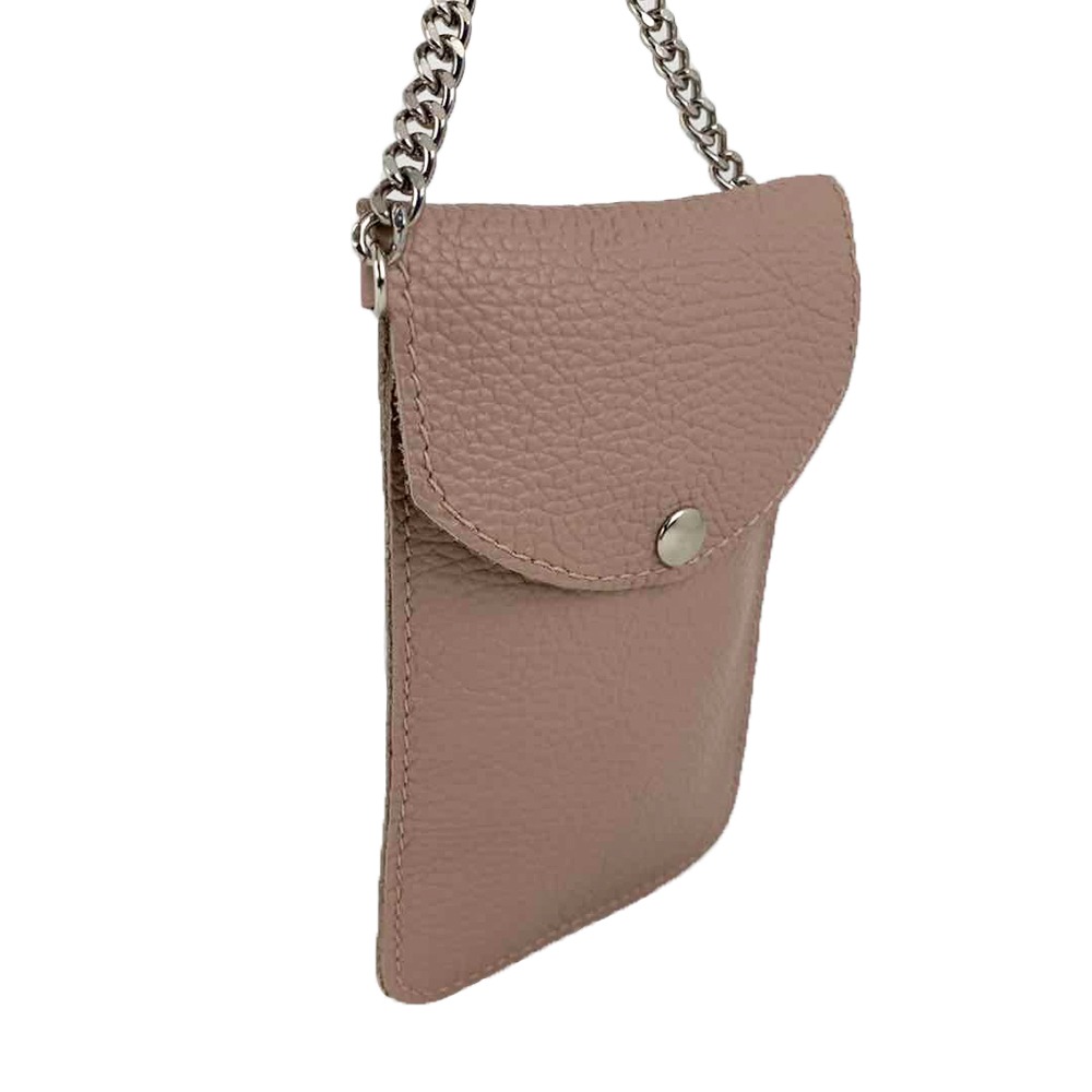 Leather Phone Holder -Made in Italy- Leather Phone Holder -Made in Italy-