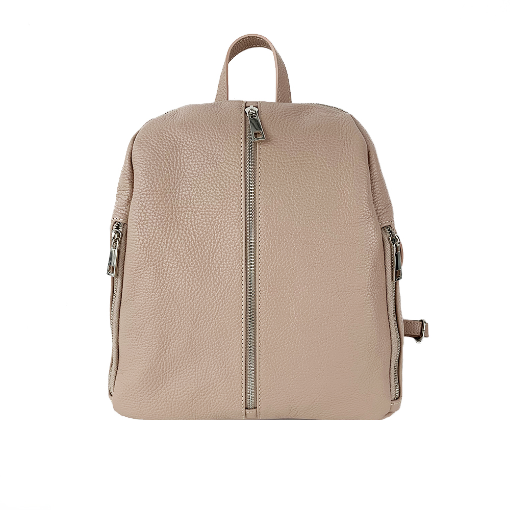 Leather Backpack -Made in Italy- Leather Backpack -Made in Italy-