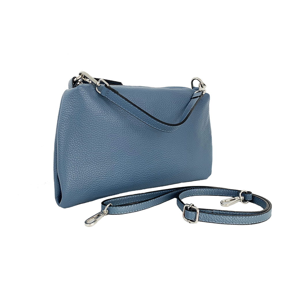 Leather Clutch Bag -Made in Italy- Leather Clutch Bag -Made in Italy-