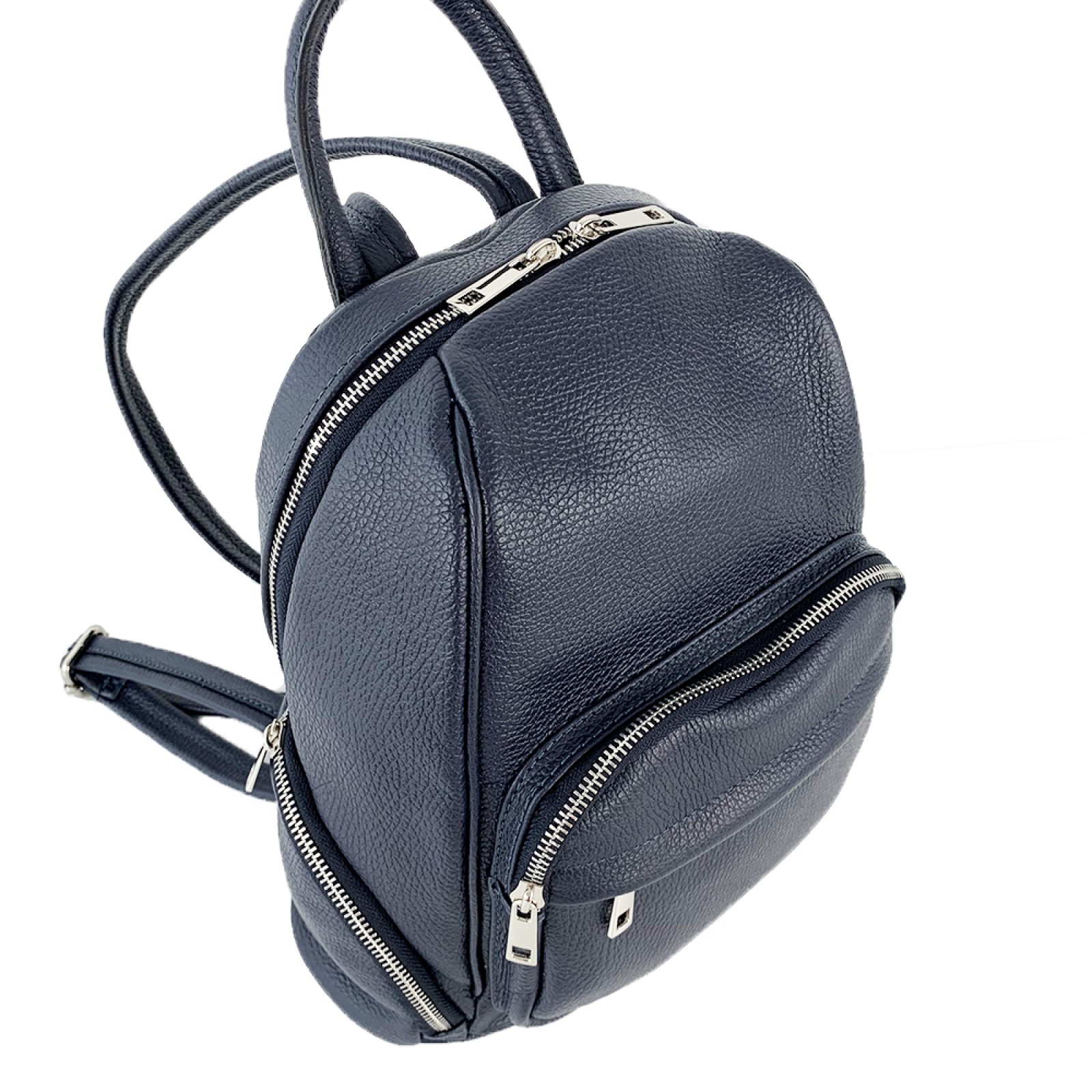 Zaino Donna In Vera Pelle FANDARE - Impermeabile, 26x15x31 Cm, Multi Tasca, Per Università, Viaggi E Lavoro