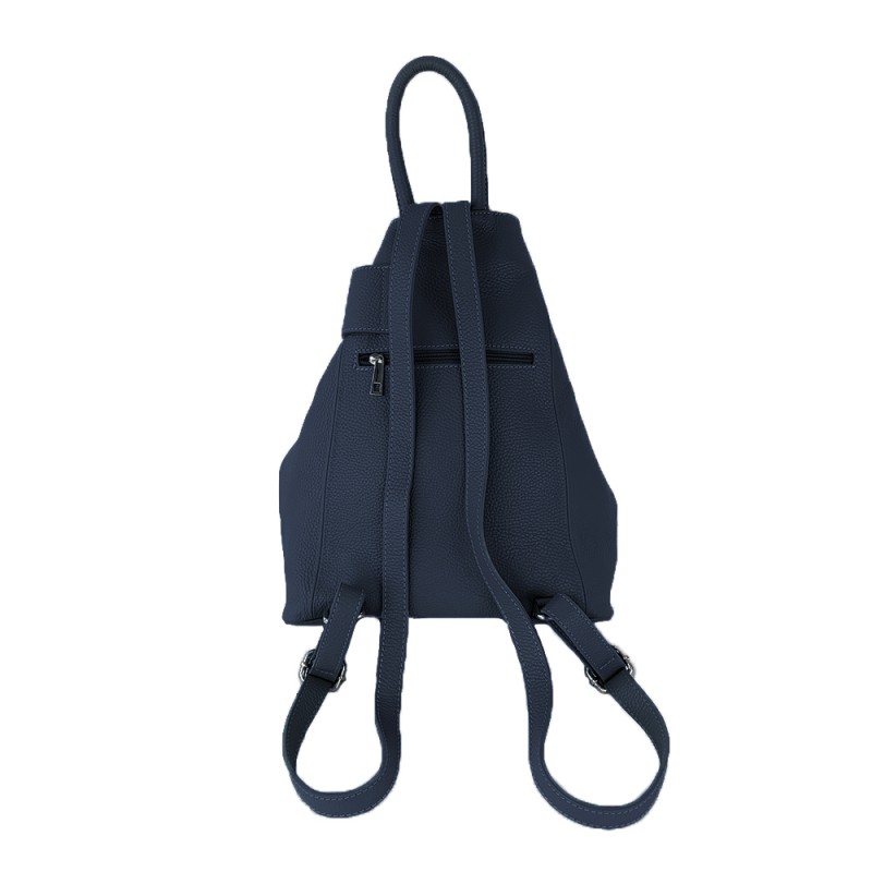 Leather Backpack -Made in Italy-