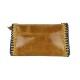 Leather Clutch Bag -Made in Italy-
