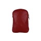 Leather Mobile Phone Holder with Double Compartment