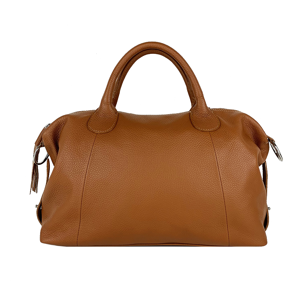 Soft Leather Handbag -Made in Italy- Soft Leather Handbag -Made in Italy-