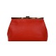Shoulder Leather Pouch -Made in Italy-