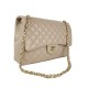 Large Quilted Leather Shoulder Bag -Made in Italy-