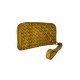 Mini Clutch Bag in Braided Leather -Made in Italy-