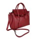 Borsa a Mano in Pelle Saffiano Grande -Made in Italy-