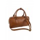 Mini Bag Rettangolare in Pelle con Doppio Manico -Made in Italy