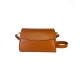 Borsa a Spalla e Tracolla con Patta in Vera Pelle -Made in Italy-