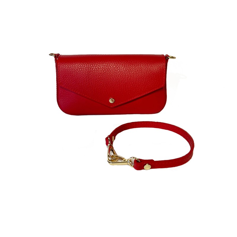 Pochette in Vera Pelle Made in Italy – Borsa Elegante da Donna all’Ingrosso -Made in Italy-