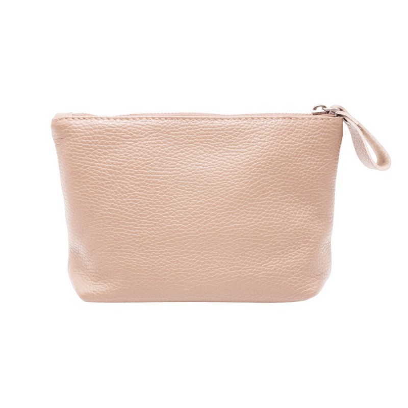 Beauty Case In Pelle Marrone Gusti Clara: Neceser Da Viaggio Resistente Con Tela, Prodotto Sostenibile