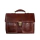 Business Bag with Front Pockets -Made in Italy-