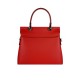 Smooth Leather Handbag -Made in Italy-